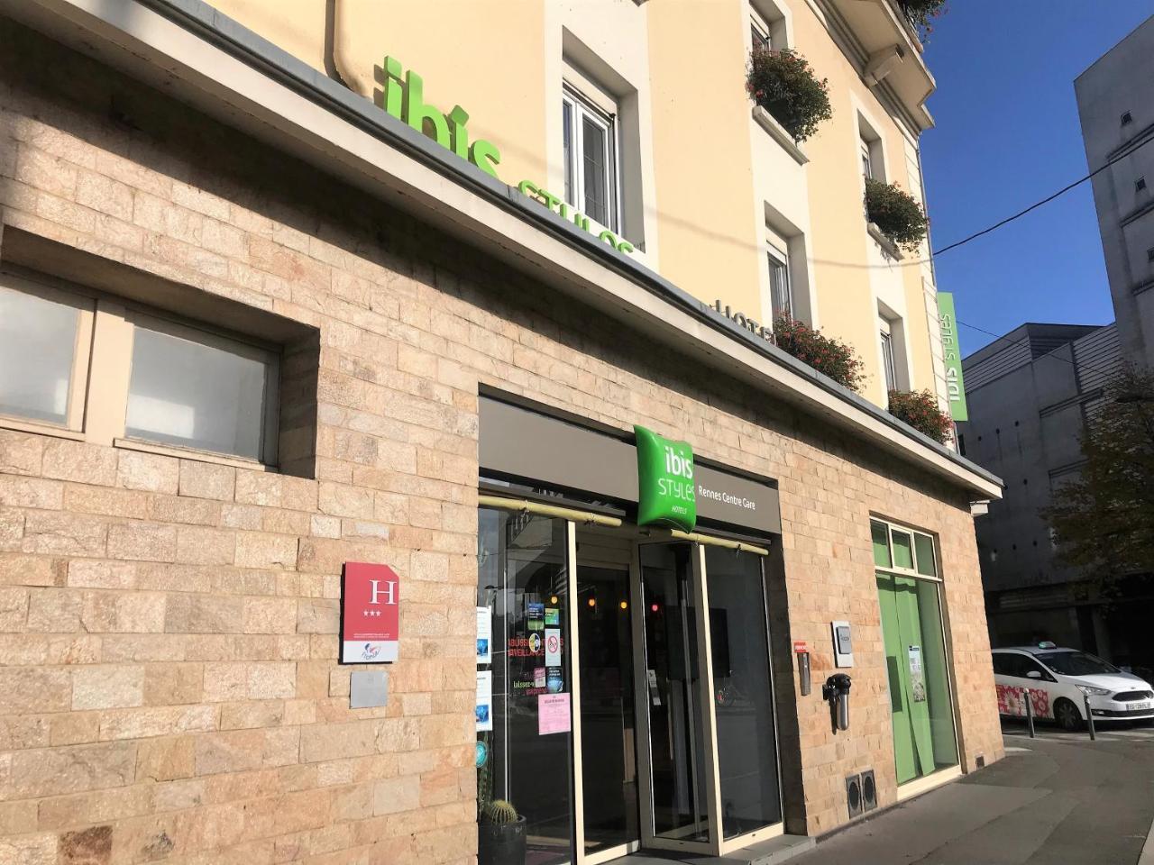 Отель Ibis Styles Rennes Centre Gare Nord Экстерьер фото